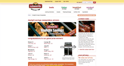 Desktop Screenshot of dst.johnsonville.com