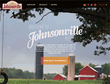 Tablet Screenshot of johnsonville.ca